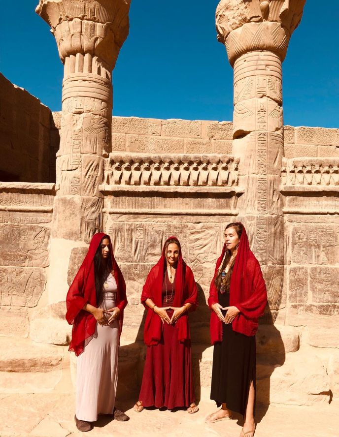 egypt womb Divine Conception & the Grail Womb Rose Grail Priestess Training