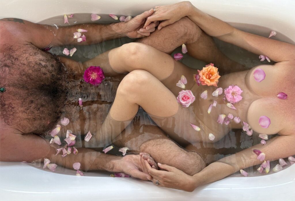 Lillie bath (1) Rose Grail Couples Bali Retreat